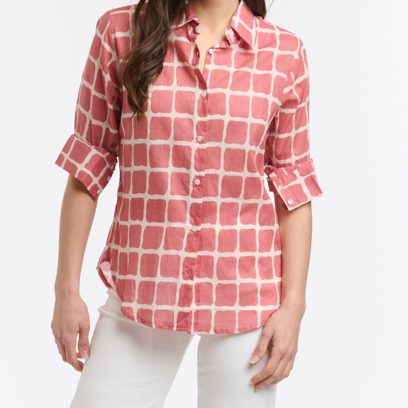 Collins Shirt - Red Square