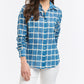 Collins Shirt - Blue Square
