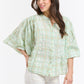 Freida Check - Mint