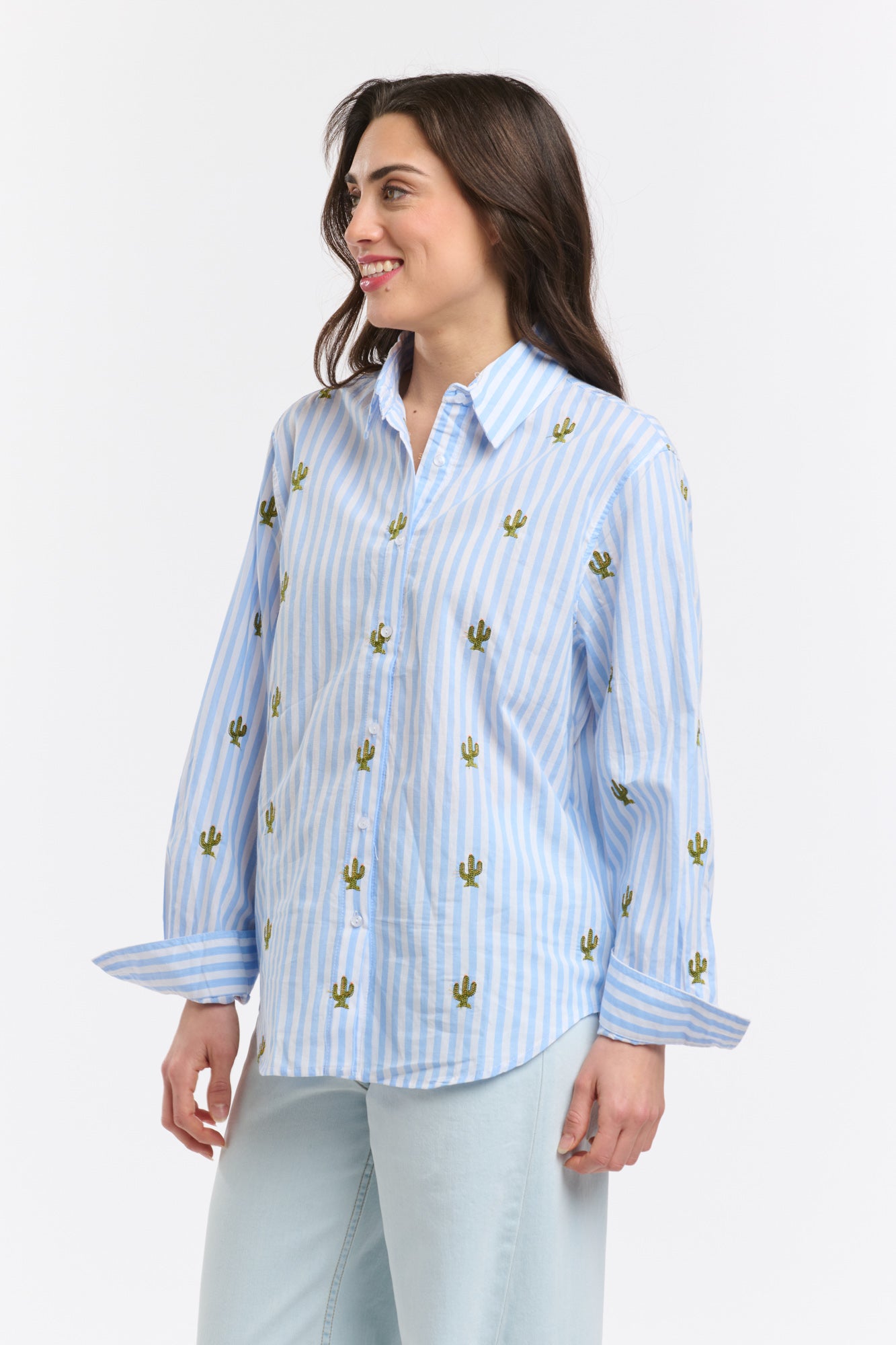Stripe Cactus Shirt