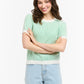 Ebony Textured Jumper - Apple