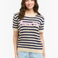 Amore Striped Sweater - Blue
