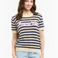Amore Striped Sweater - Blue