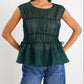 Context Forest Ramie Relaxed Sleeveless Top