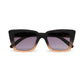 Elba Sunglasses - Black & Shaded Rose Frame