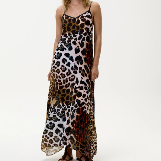 Antoinette Slip Leopard Dress