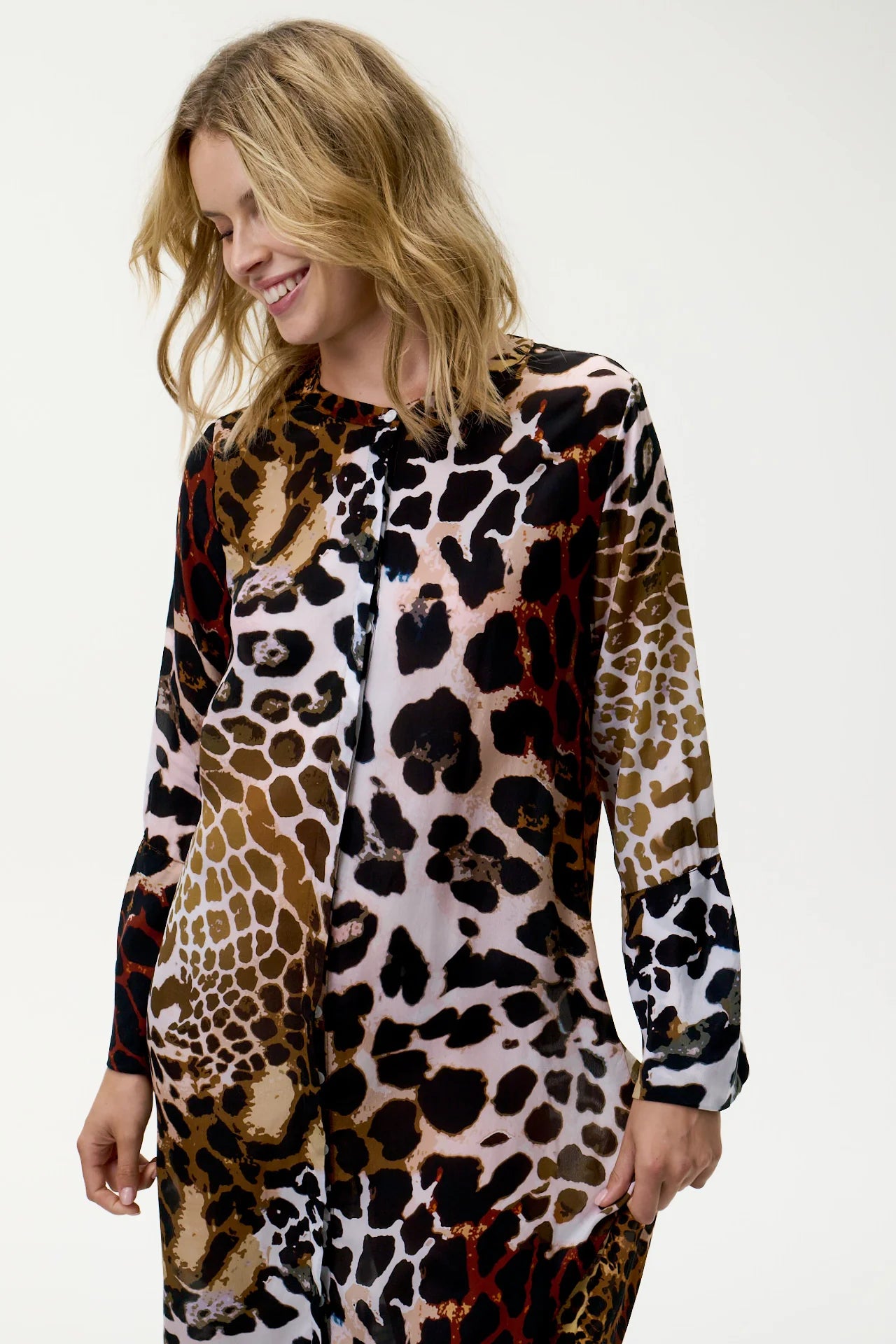 India Leopard Dress