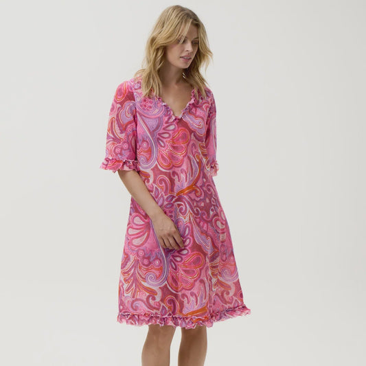 Middy Indi Pink Swirl Dress