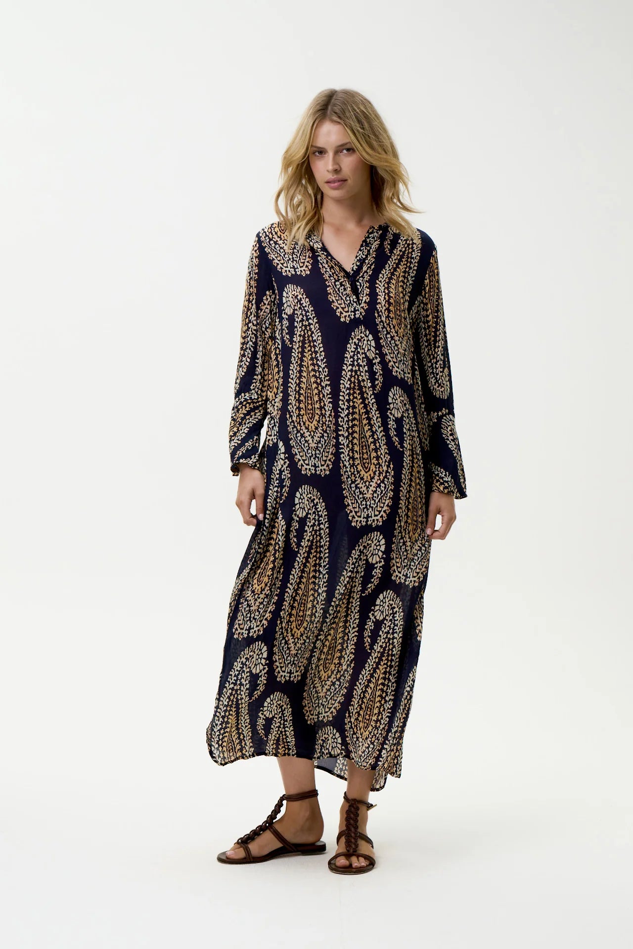 Long Genie Provence Dress