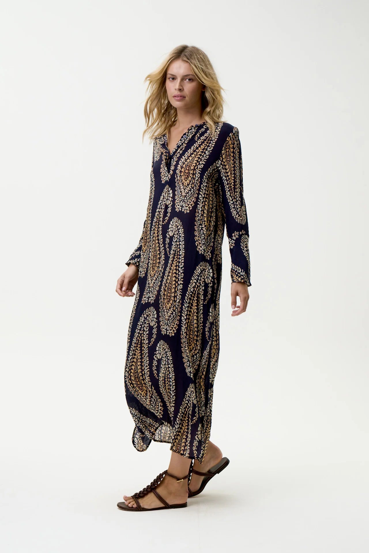 Long Genie Provence Dress