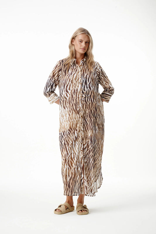 Long Daisy Savanna Dress
