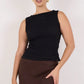 Untamed Lace Sleeveless Boatneck Top