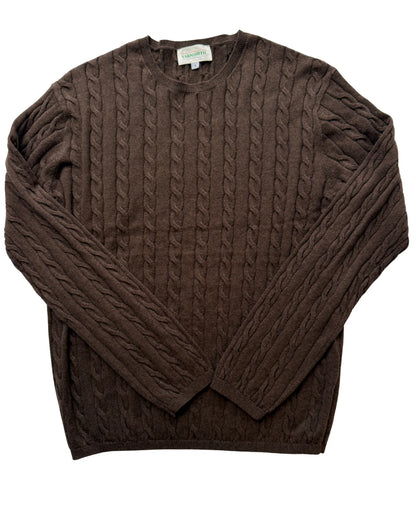 Sapphire Cable L/S Cotton/Cashmere Top