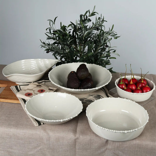 Melamine Pearl Upright Bowl 22cm