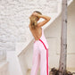 Lottie Linen Pants - Pale Pink