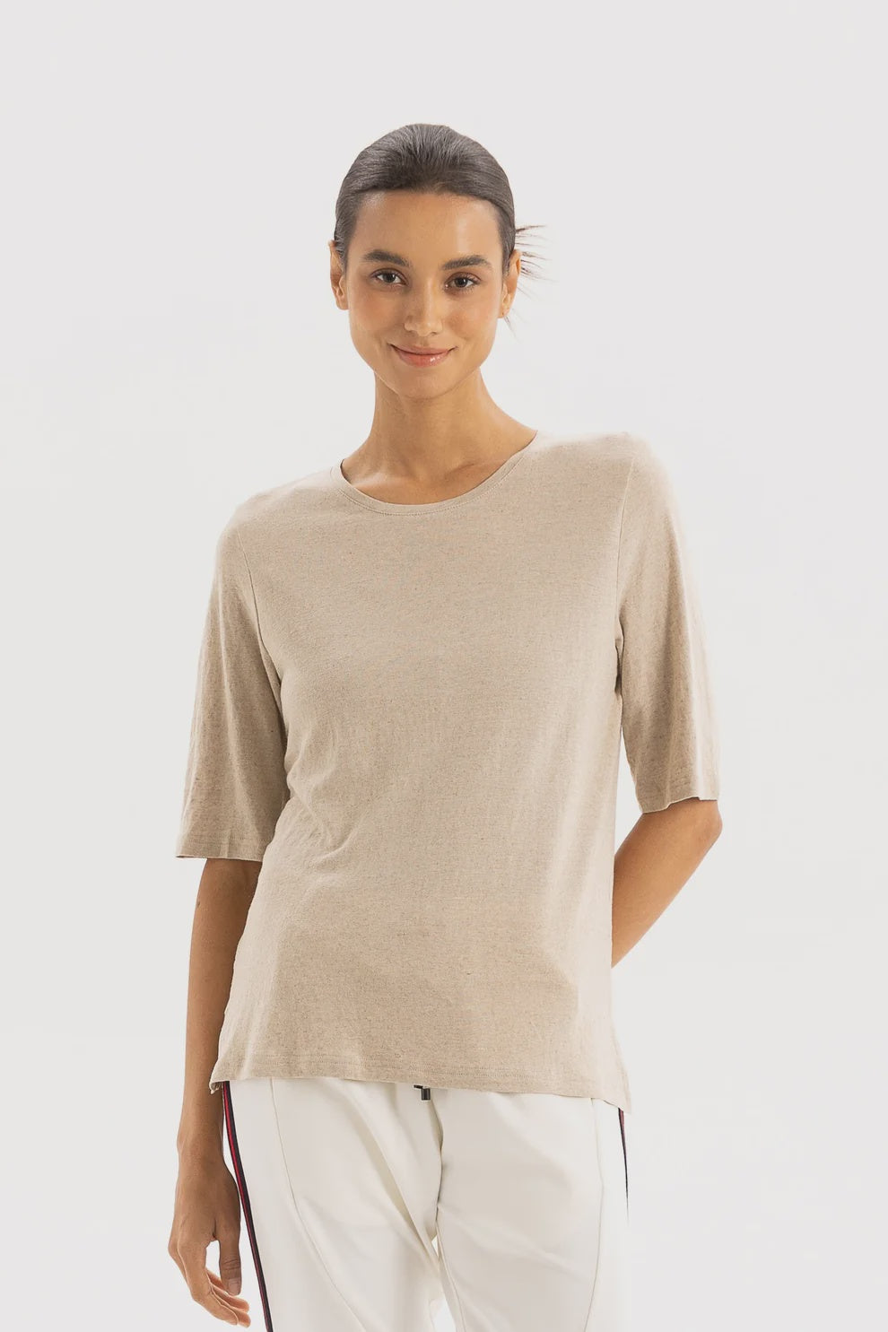 LINEN TEE