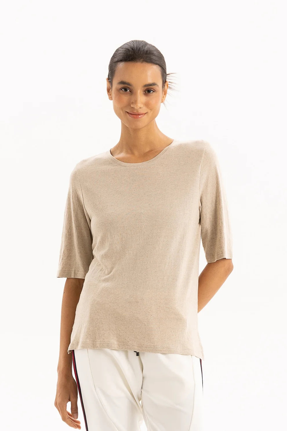 LINEN TEE