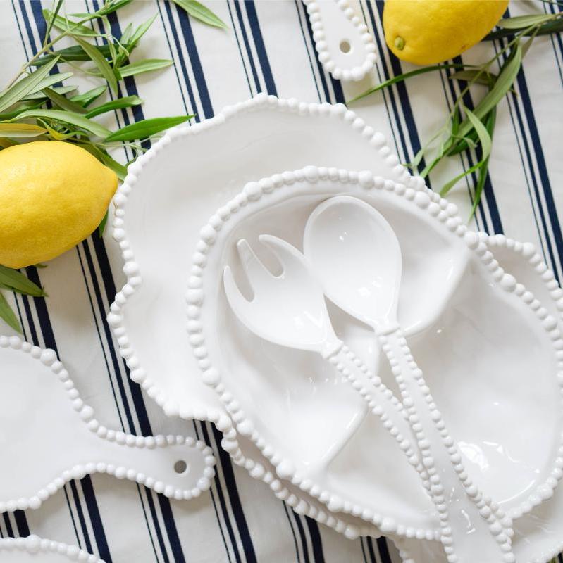 Melamine Pearl Salad Servers