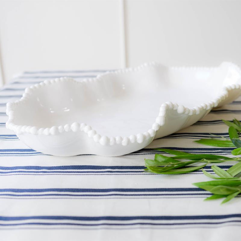Melamine Pearl Serving Dish