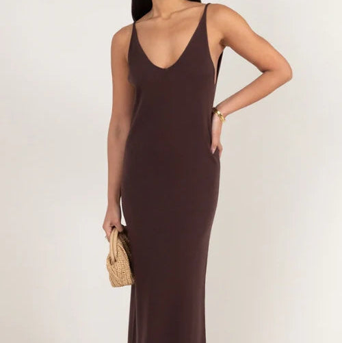 Sofia Dress - Expresso