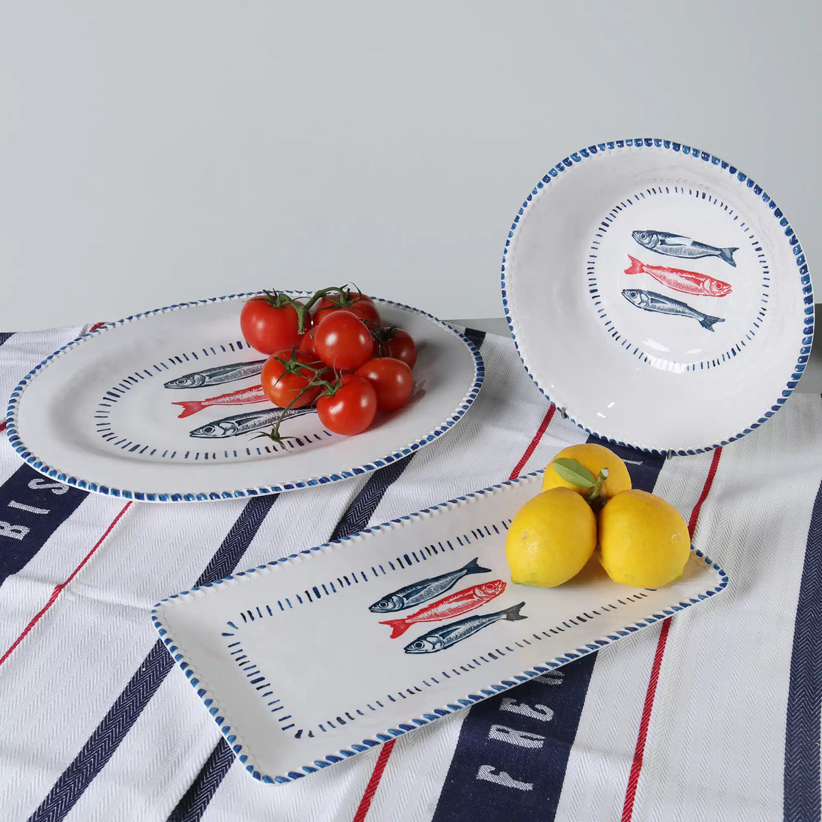 Melamine Nautical Bowl 31cm