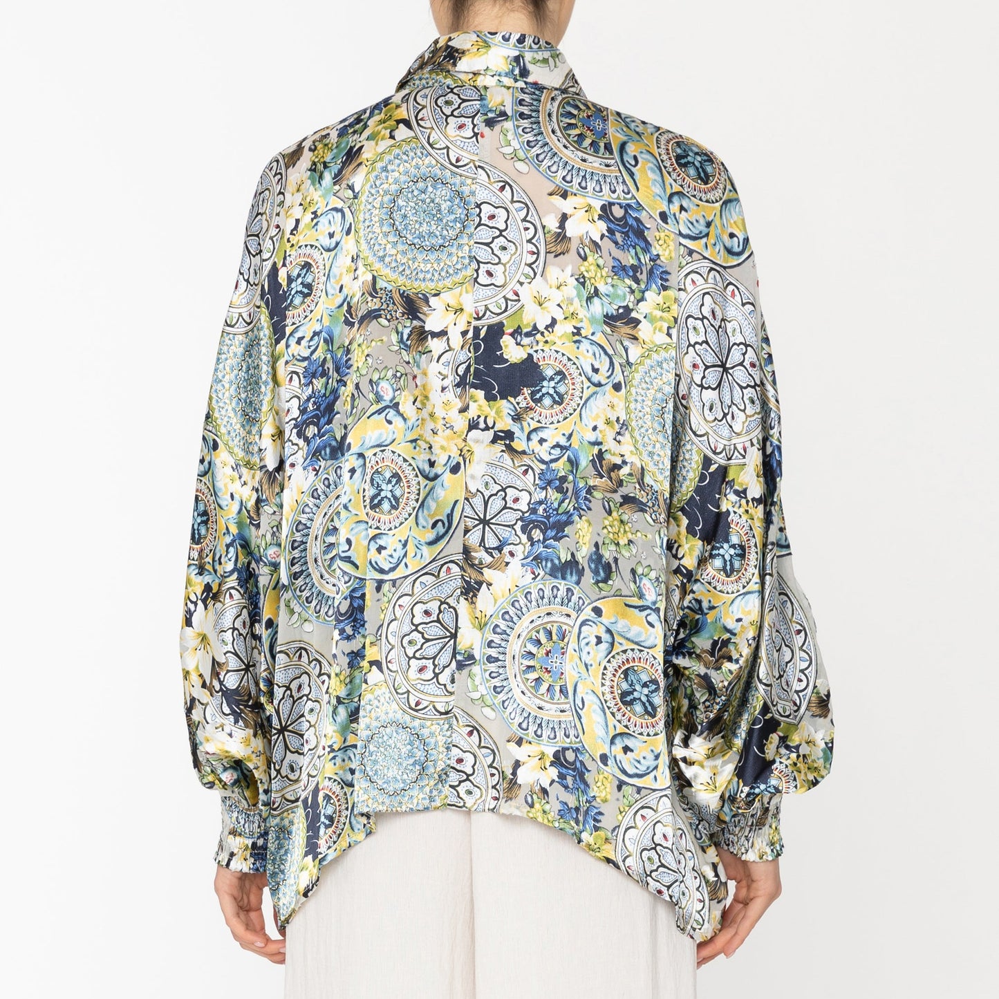 Inka Shirt Royal Print