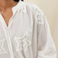 Estelle Star Shirt - Ecru