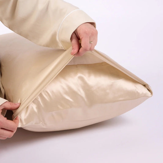 Silk Pillowcase - Coconut
