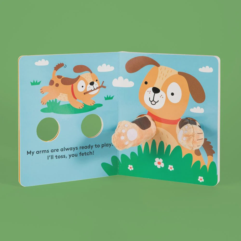 Hug Me Little Puppy Finger Puppet Book