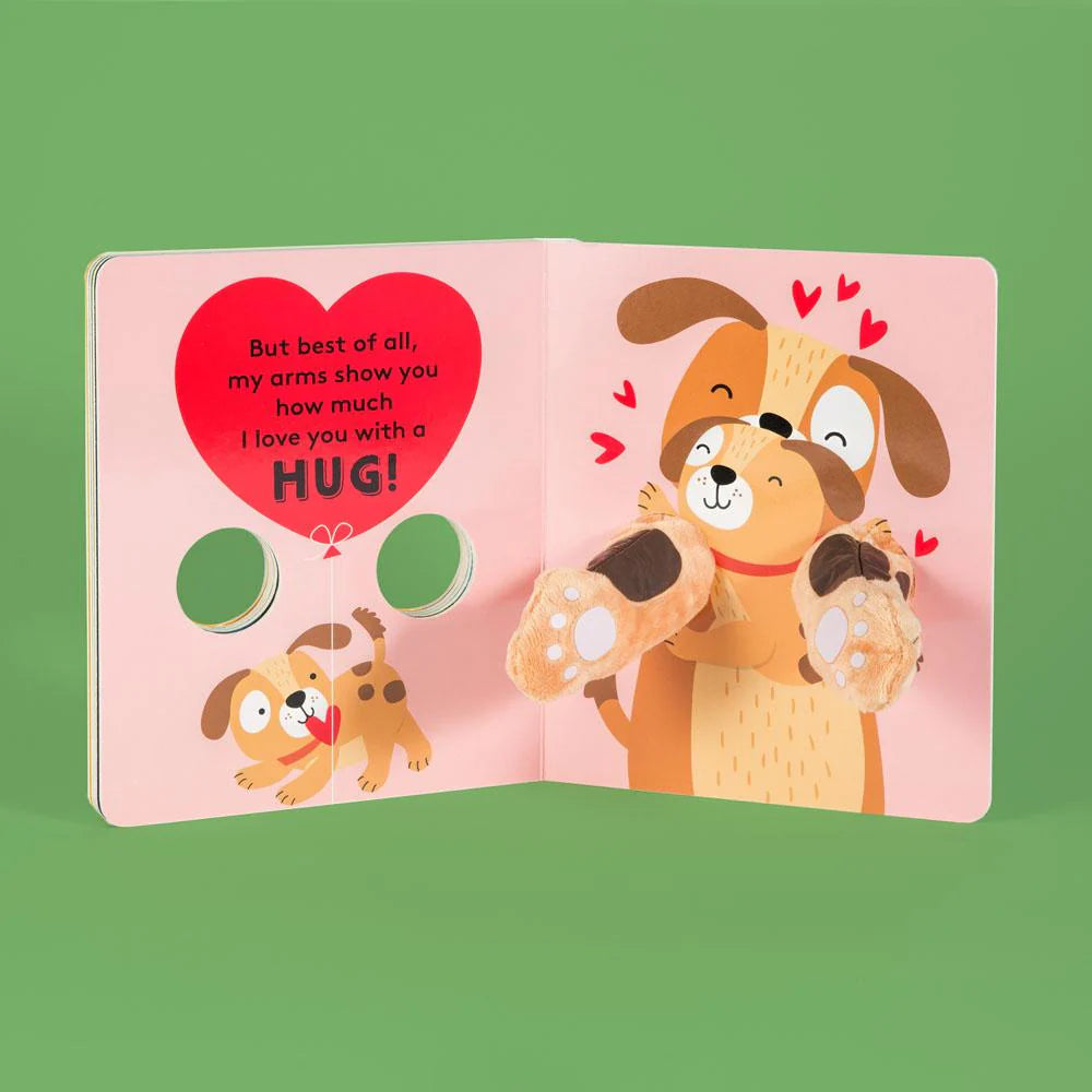 Hug Me Little Puppy Finger Puppet Book
