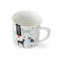 Mikasa Dog Fluted Mug