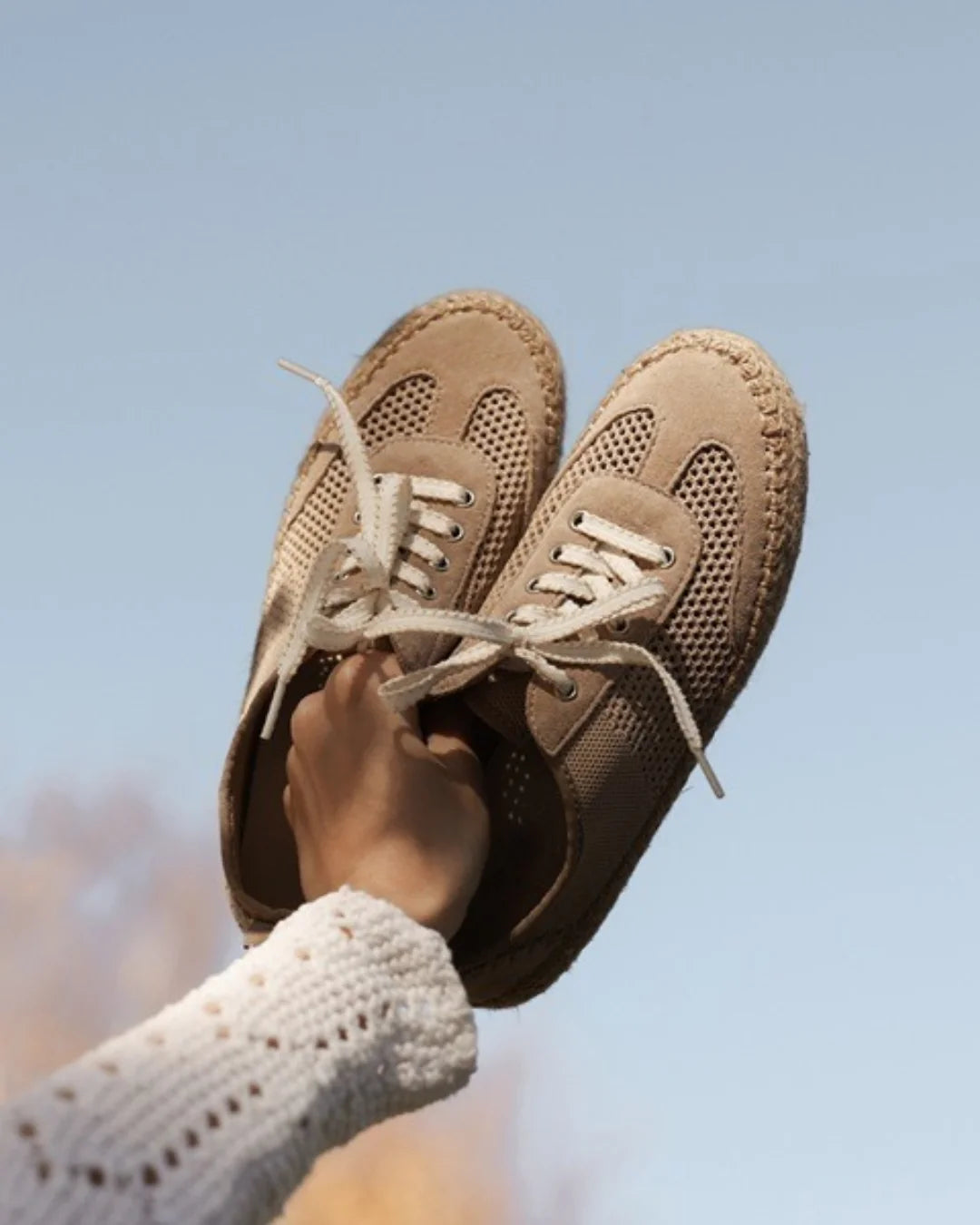 Jaida Beige Sneaker