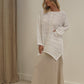 Abbey One Pocket Tunic White