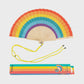 Hand Fan with Gift Box - Rainbow