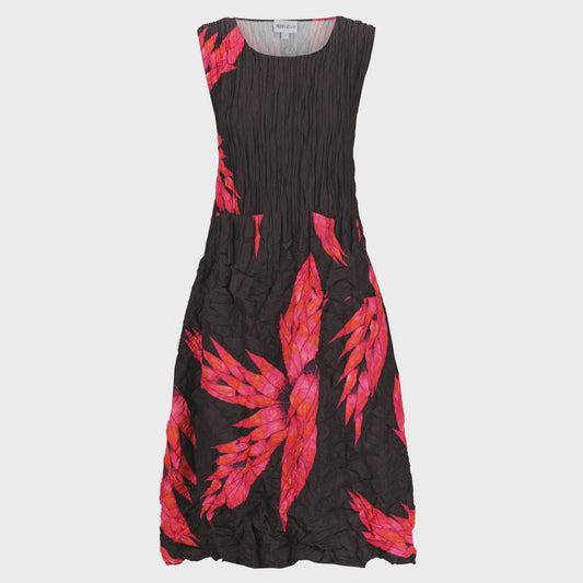 Smash Pocket Dress - Pink Night Dragon