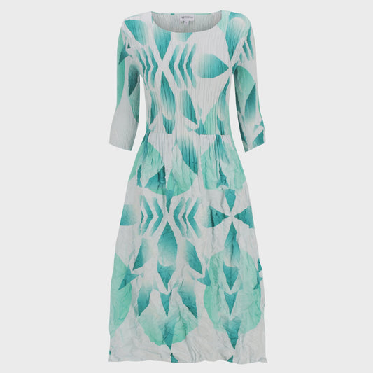 3/4 Sleeve Smash Pocket Dress - Gatsby