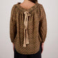 Annabella Blouse - Camel Tile