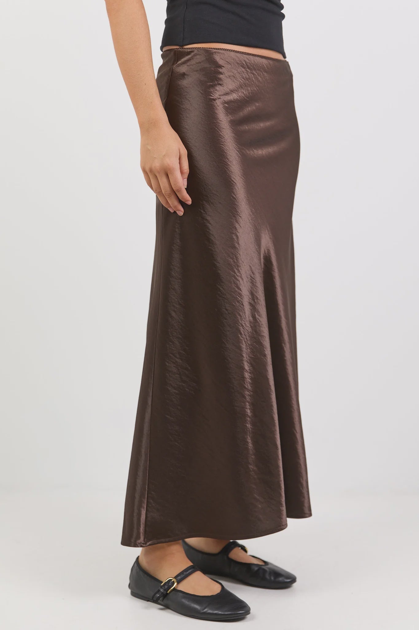 Prodigy Bias Cut Maxi Skirt