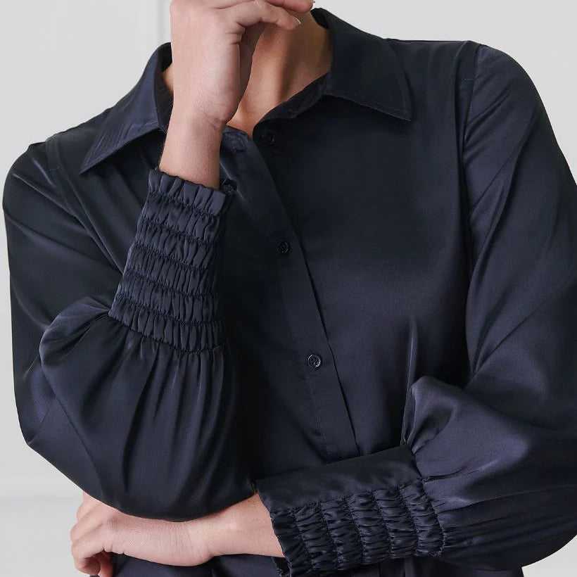 Alanis Lux Satin Shirt