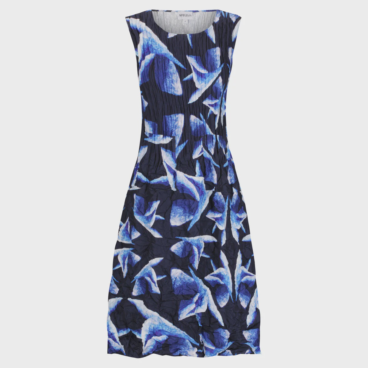 Smash Pocket Dress Blue Bird