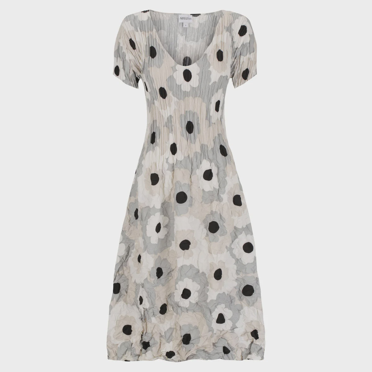 Smash Dress Silver Flower Spot