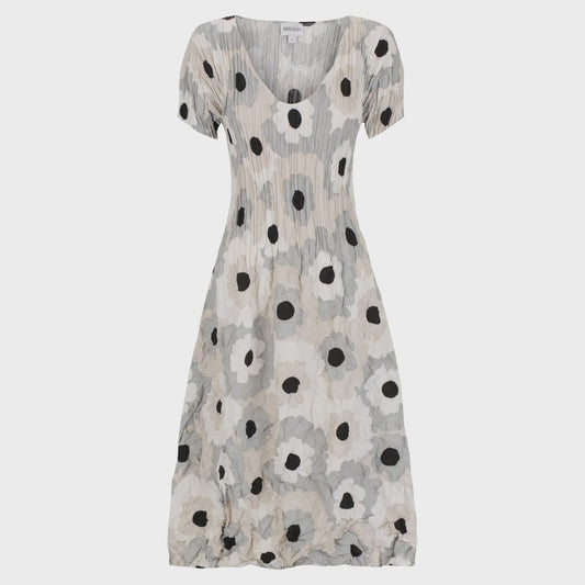 Smash Dress Silver Flower Spot