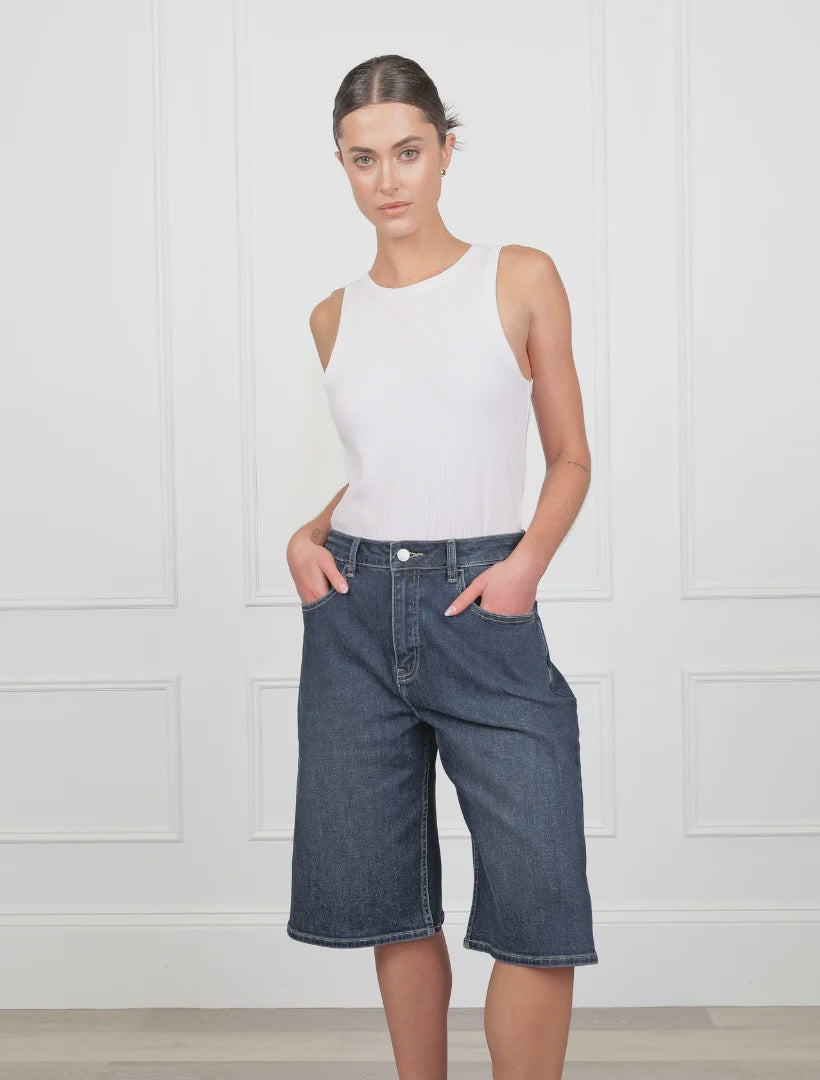 Amy Denim Short