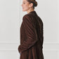 Anais Velvet Jacket Chocolate
