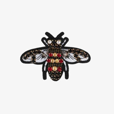 Ruby Bee Brooch