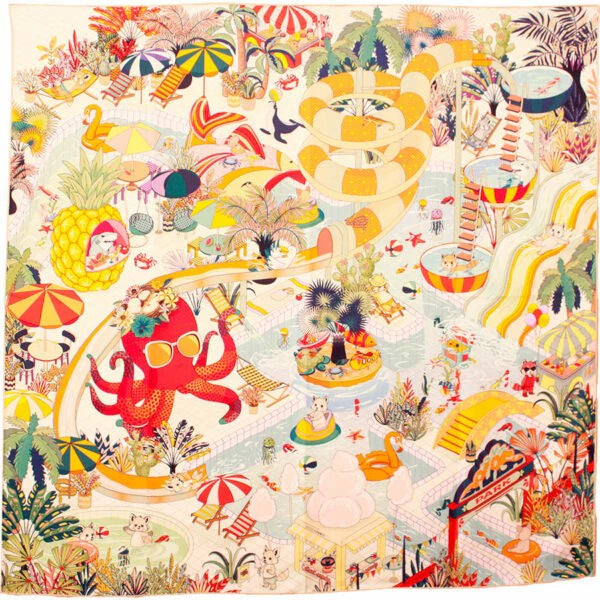 Wool & Silk Scarf 70x70