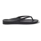 Arch Support Jandals - Black