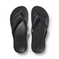 Arch Support Jandals - Black