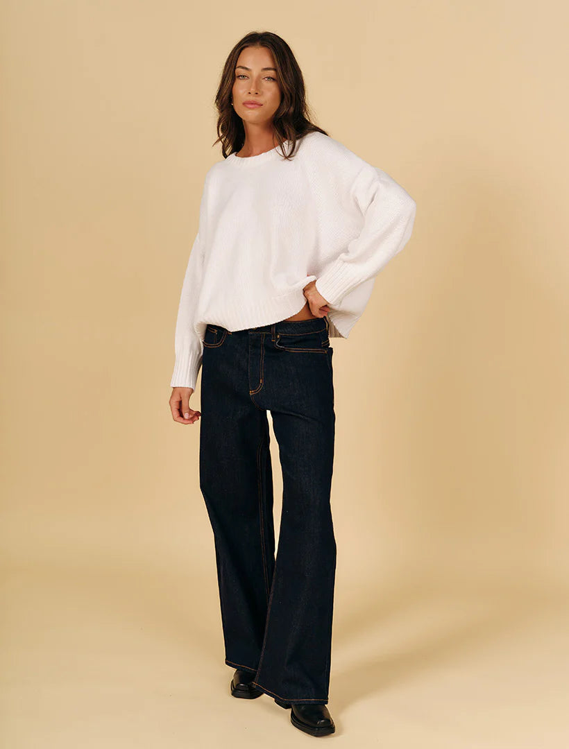 Carla Cotton Crew Jumper