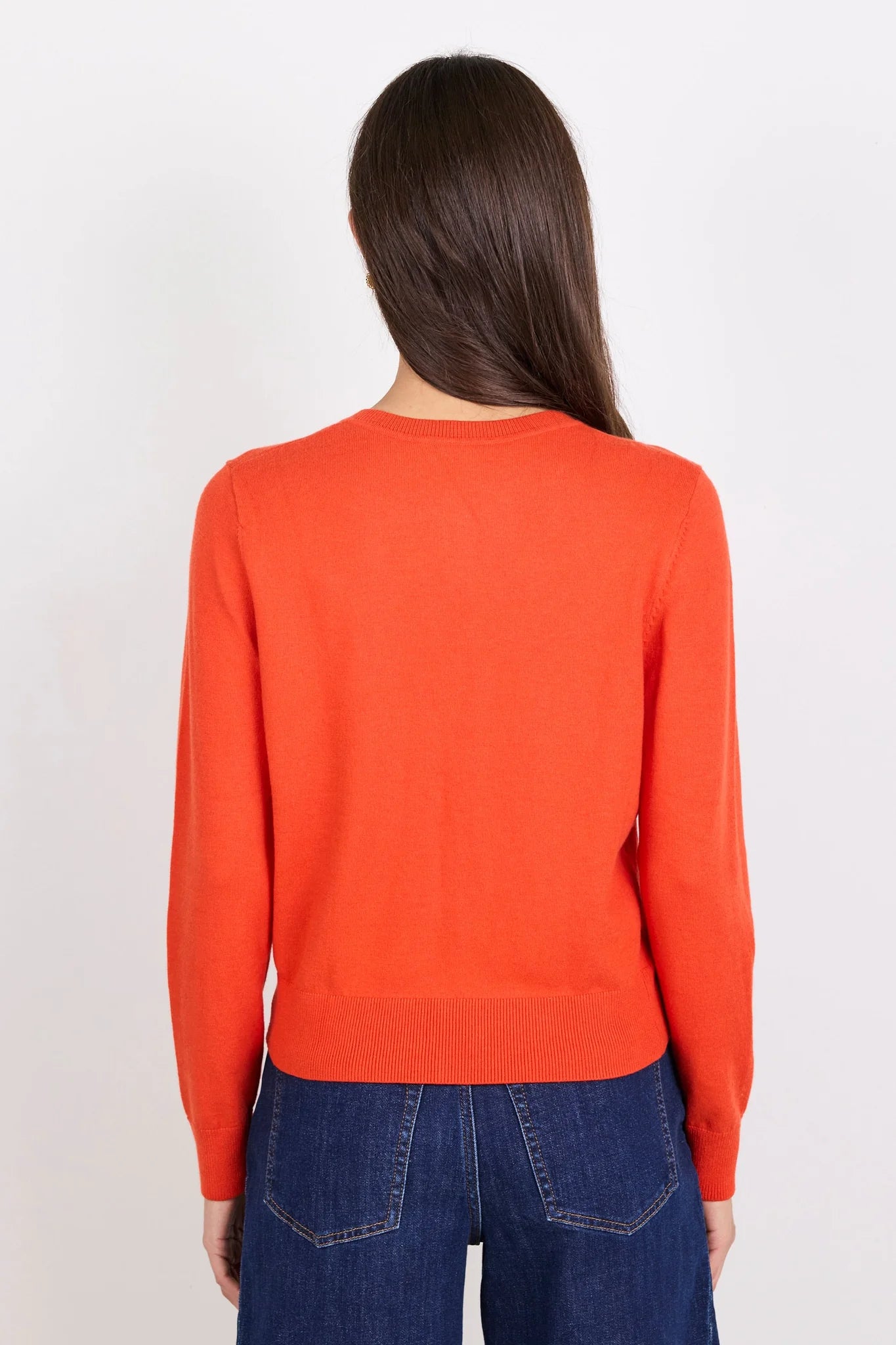 Autograph Cashmere Crewneck Cardigan